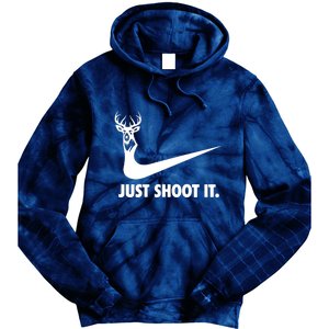 Just Shoot It. Hunting Season Tie Dye Hoodie