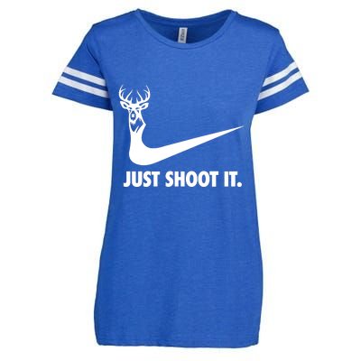 Just Shoot It. Hunting Season Enza Ladies Jersey Football T-Shirt