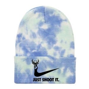 Just Shoot It. Hunting Season Tie Dye 12in Knit Beanie