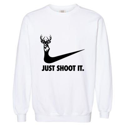 Just Shoot It. Hunting Season Garment-Dyed Sweatshirt