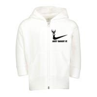 Just Shoot It. Hunting Season Toddler Zip Fleece Hoodie