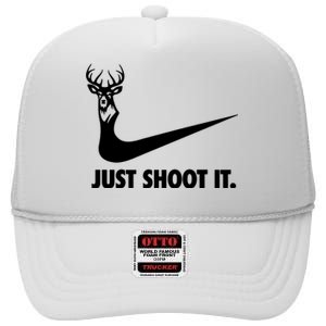 Just Shoot It. Hunting Season High Crown Mesh Back Trucker Hat