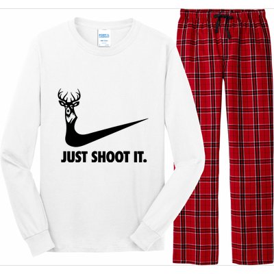 Just Shoot It. Hunting Season Long Sleeve Pajama Set