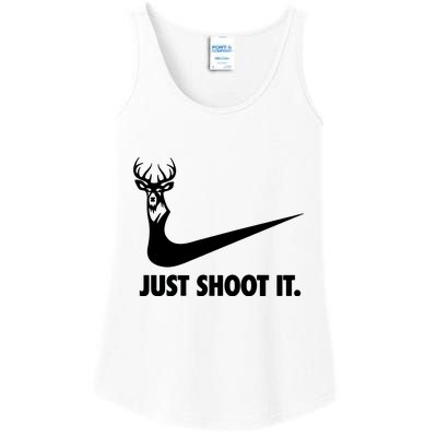 Just Shoot It. Hunting Season Ladies Essential Tank