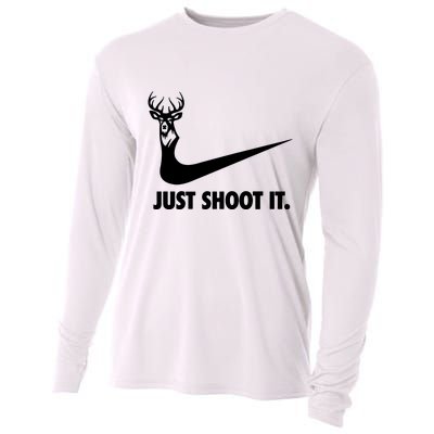 Just Shoot It. Hunting Season Cooling Performance Long Sleeve Crew