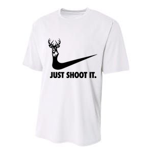 Just Shoot It. Hunting Season Performance Sprint T-Shirt