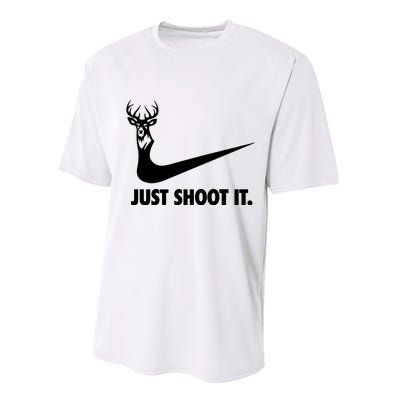 Just Shoot It. Hunting Season Performance Sprint T-Shirt