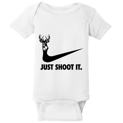 Just Shoot It. Hunting Season Baby Bodysuit