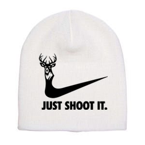 Just Shoot It. Hunting Season Short Acrylic Beanie