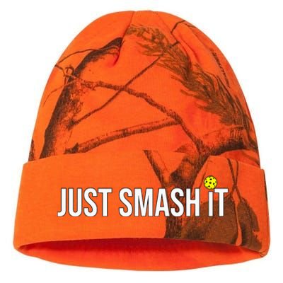 Just Smash It Pickleball for Pickleballplayer Kati Licensed 12" Camo Beanie