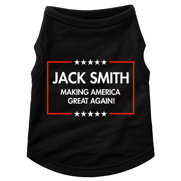 Jack Smith Is Making America Great Again Doggie Tank