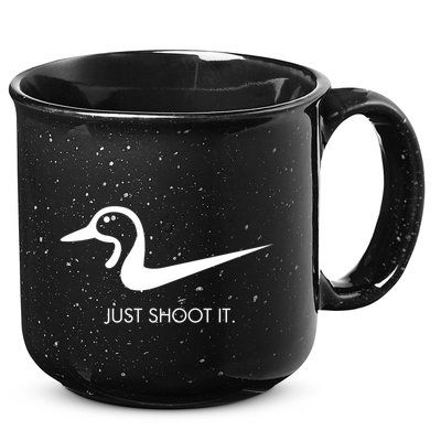 Just Shoot It Duck Hunting Design Great Gift 15oz Campfire Ceramic Mug
