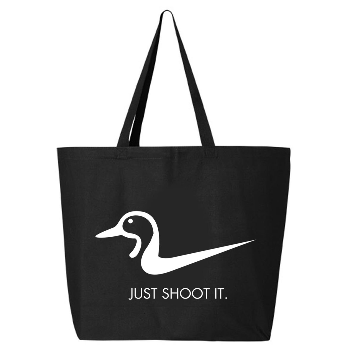 Just Shoot It Duck Hunting Design Great Gift 25L Jumbo Tote