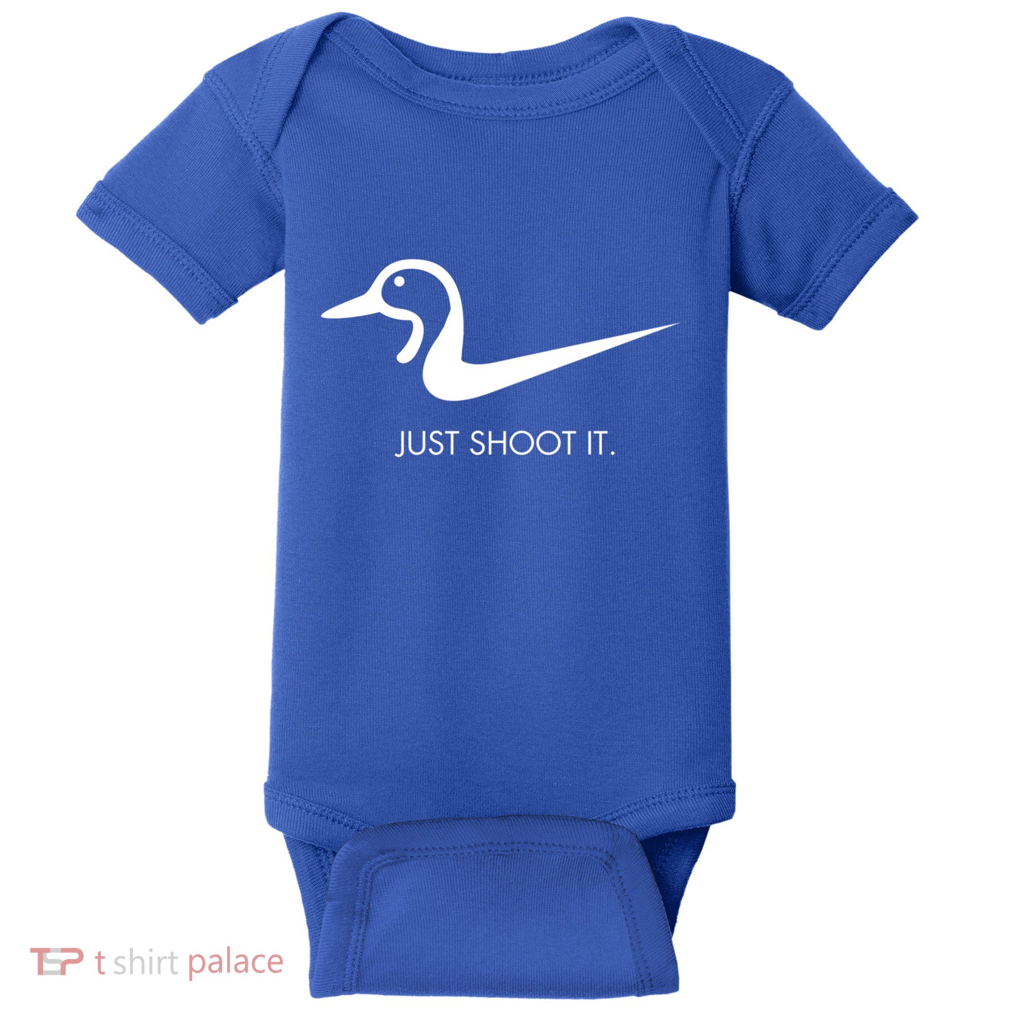 Just Shoot It Duck Hunting Design Great Gift Baby Bodysuit