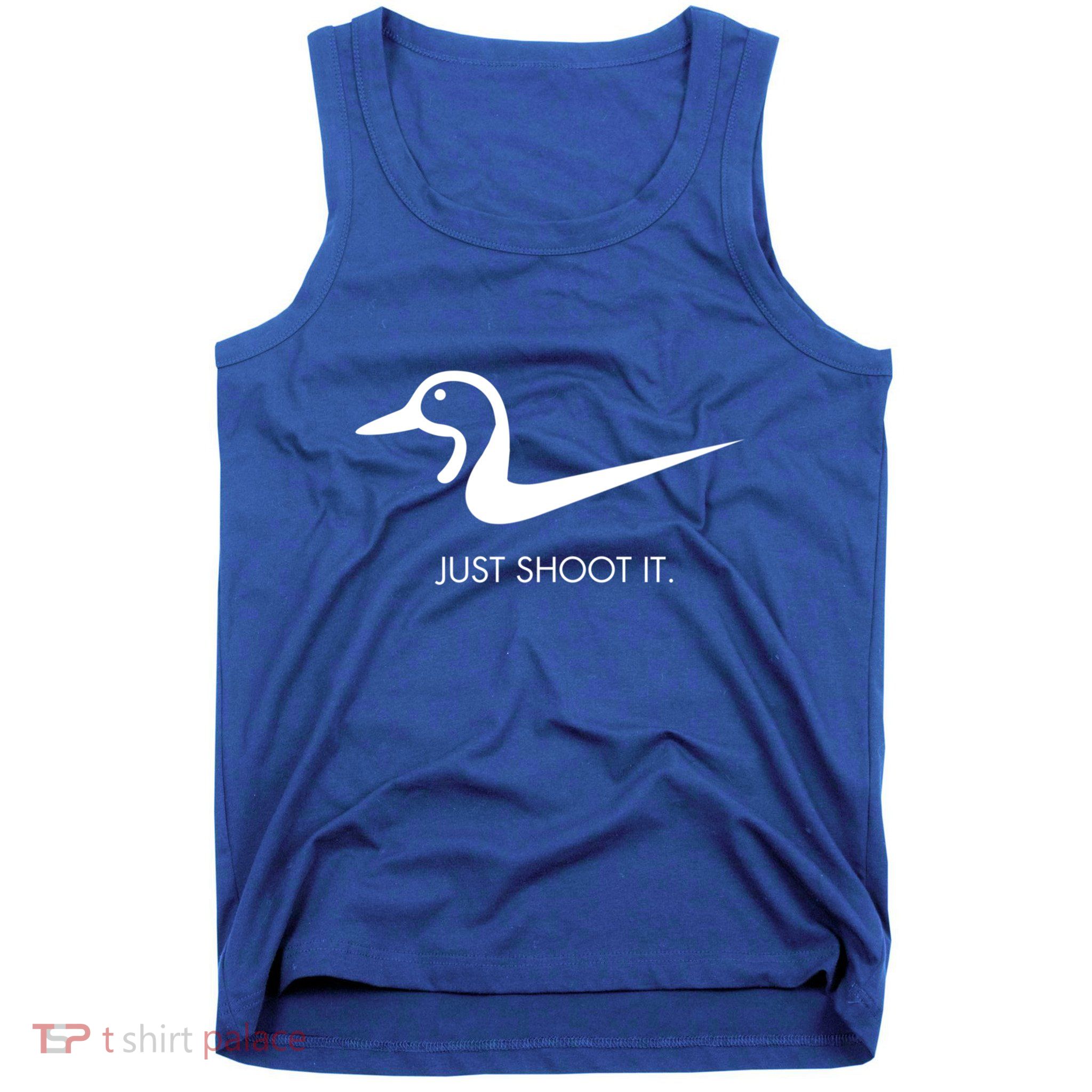 Just Shoot It Duck Hunting Design Great Gift Tank Top