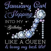 January Stepping Into My Birthday Like A Queen Impact Tech Backpack