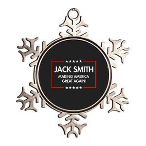 Jack Smith Is Making America Great Again Metallic Star Ornament