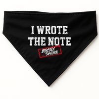J.E.R.S.E.Y Shore I Wrote The Note USA-Made Doggie Bandana