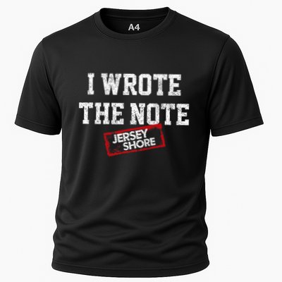 J.E.R.S.E.Y Shore I Wrote The Note Cooling Performance Crew T-Shirt