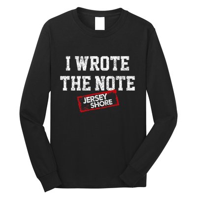 J.E.R.S.E.Y Shore I Wrote The Note Long Sleeve Shirt