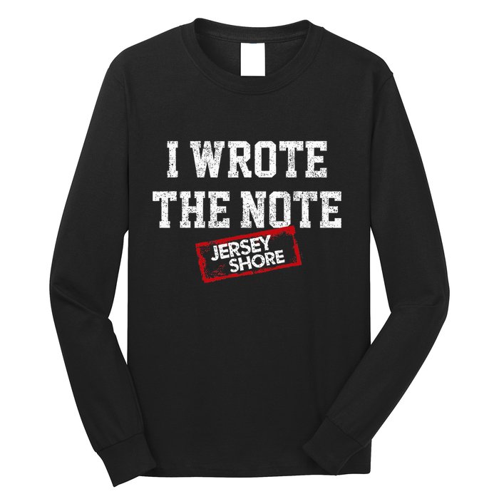 J.E.R.S.E.Y Shore I Wrote The Note Long Sleeve Shirt