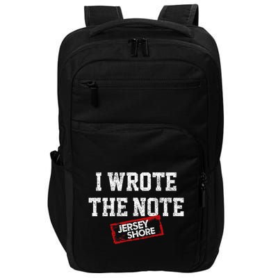J.E.R.S.E.Y Shore I Wrote The Note Impact Tech Backpack