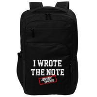 J.E.R.S.E.Y Shore I Wrote The Note Impact Tech Backpack