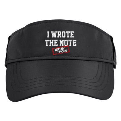 J.E.R.S.E.Y Shore I Wrote The Note Adult Drive Performance Visor