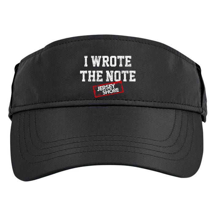 J.E.R.S.E.Y Shore I Wrote The Note Adult Drive Performance Visor