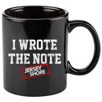J.E.R.S.E.Y Shore I Wrote The Note 11oz C Handle Ceramic Mug