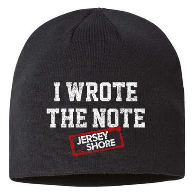 J.E.R.S.E.Y Shore I Wrote The Note Sustainable Beanie
