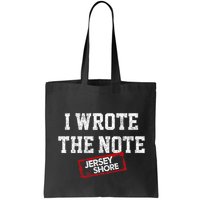 J.E.R.S.E.Y Shore I Wrote The Note Bag