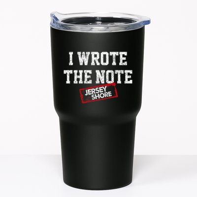 J.E.R.S.E.Y Shore I Wrote The Note Tumbler