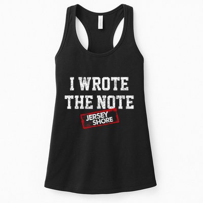 J.E.R.S.E.Y Shore I Wrote The Note Womens Tank Top