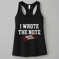 J.E.R.S.E.Y Shore I Wrote The Note Womens Tank Top