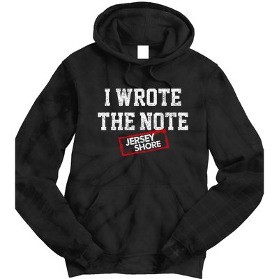 J.E.R.S.E.Y Shore I Wrote The Note Tie Dye Hoodie
