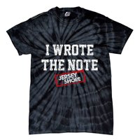 J.E.R.S.E.Y Shore I Wrote The Note Tie-Dye T-Shirt