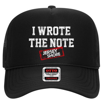 J.E.R.S.E.Y Shore I Wrote The Note Trucker Hat