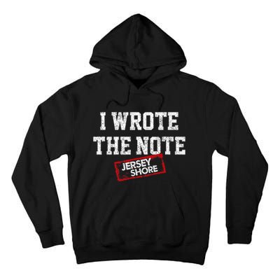 J.E.R.S.E.Y Shore I Wrote The Note Tall Hoodie