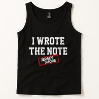 J.E.R.S.E.Y Shore I Wrote The Note Tank Top