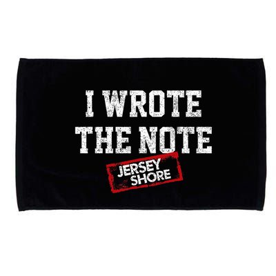 J.E.R.S.E.Y Shore I Wrote The Note Microfiber Hand Towel
