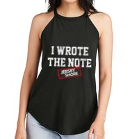 J.E.R.S.E.Y Shore I Wrote The Note Women's Perfect Tri Rocker Tank