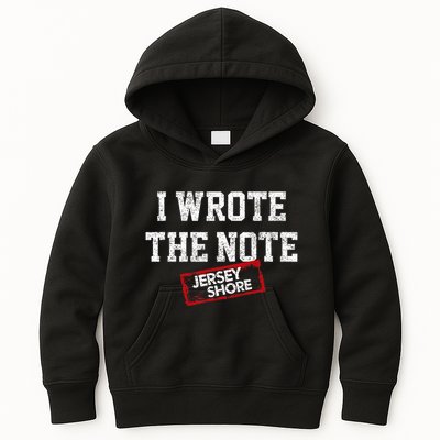 J.E.R.S.E.Y Shore I Wrote The Note Kids Hoodie