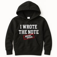 J.E.R.S.E.Y Shore I Wrote The Note Kids Hoodie
