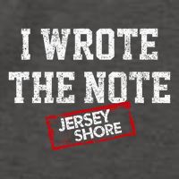 J.E.R.S.E.Y Shore I Wrote The Note Vector Backpack