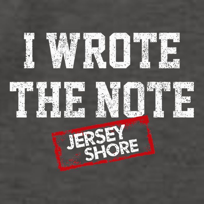 J.E.R.S.E.Y Shore I Wrote The Note Vector Backpack