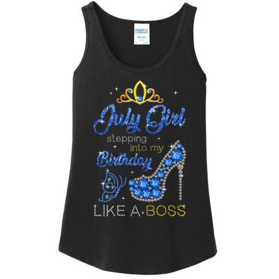 July Stepping Into My Birthday Gift For Cancer Ladies Essential Tank