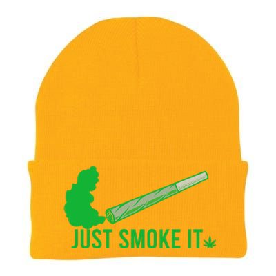 Just Smoke It Knit Cap Winter Beanie