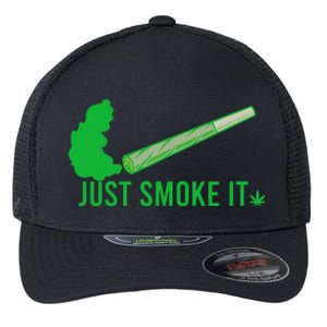 Just Smoke It Flexfit Unipanel Trucker Cap