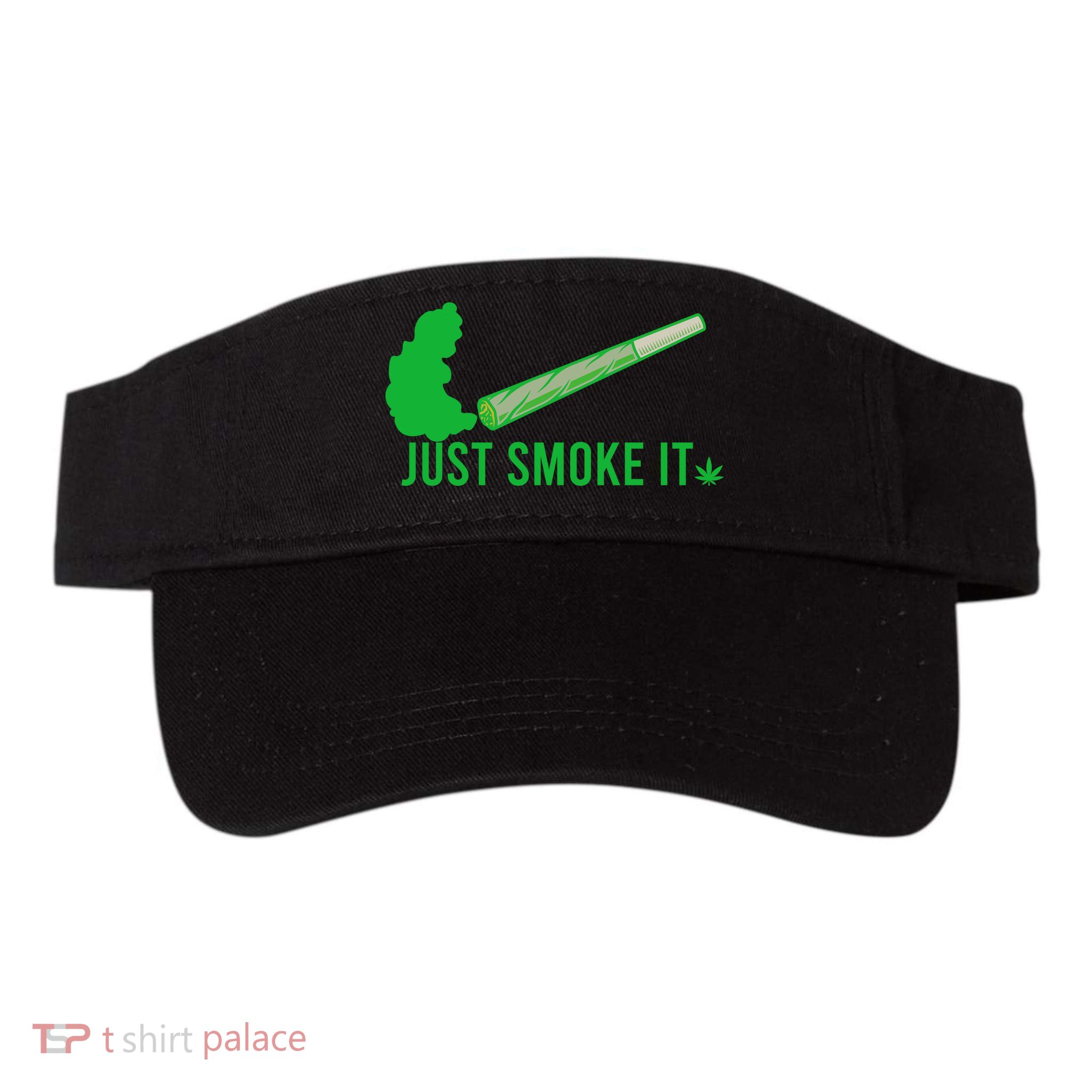 Just Smoke It Valucap Bio-Washed Visor